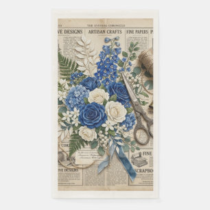 Oude Bloemen & Scharen Collage Servet