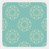 oude bloemen stickers (Voorkant)