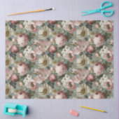 Oude Bloemen Tissuepapier (Craft)