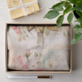 Oude Bloemenboeket met Rozen Tissuepapier (Geschenk)