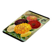 Oude bloemenzaadverpakking - flexi magneet (Linkerzijde)