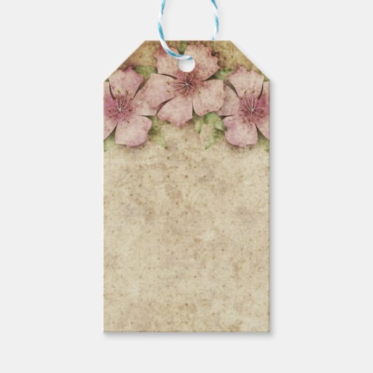 Oude bloemkool cadeaulabel (Voorkant)