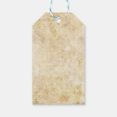 Oude bloemkool cadeaulabel (Achterkant)