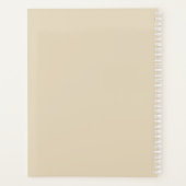 Oude bloemkool planner (Achterkant)