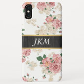 Oude Bloemmotief Case-Mate iPhone Case (Achterkant)