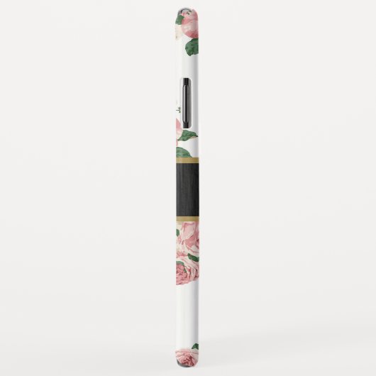Oude Bloemmotief Case-Mate iPhone Case (Achterkant/rechts)