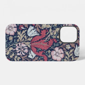 Oude Bloempatroon, William Morris iPhone Hoesje (Achterkant horizontaal)