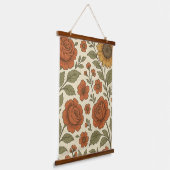 Oude Bloemstuk Wanddecoratie Hangend Wandkleed (Gebogen)