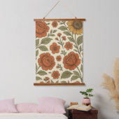 Oude Bloemstuk Wanddecoratie Hangend Wandkleed (Slaapkamer)