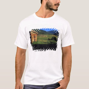 Oude blokhut bij Park City, Utah. (P.R.) T-shirt