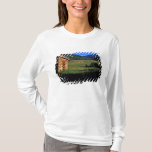Oude blokhut nabij Park City, Utah. (P.R.) T-shirt