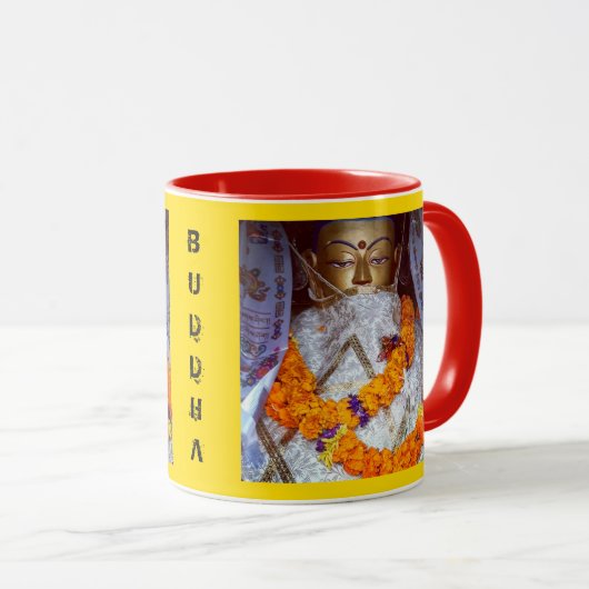 Oude boeddha, de Himalaya - Nepal (Guru) Mok (Voorkant rechts)