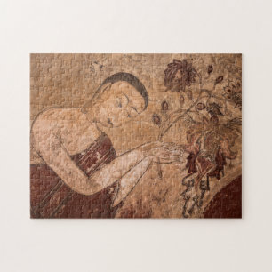 Oude Boeddhistische Schildering Legpuzzel