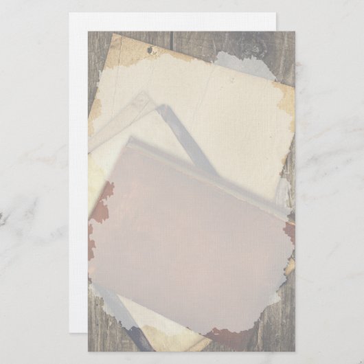 Oude boek Hoesjes briefpapier (Voorkant / Achterkant)