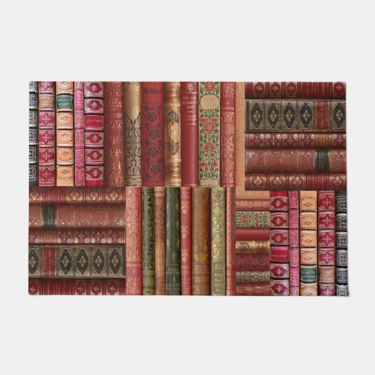 Oude boekbibliotheek deurmat (Voorkant)