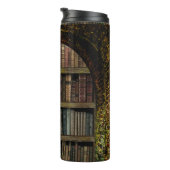 Oude boekbibliotheek thermosbeker (Geroteerd rechts)