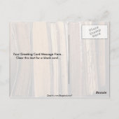 Oude boeken briefkaart (Achterkant)