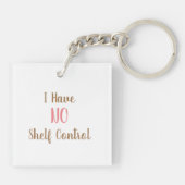 Oude  boeken en een kopje koffie sleutelhanger (Achterkant)