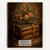 Oude Boeken en Herfstbloemen (Voorkant)