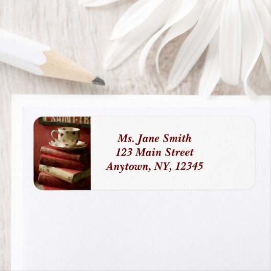 Oude boeken etiket (Insitu)