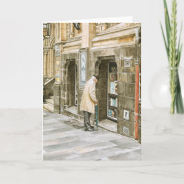 'Oude boeken' - Hartelijk dank Bedankkaart