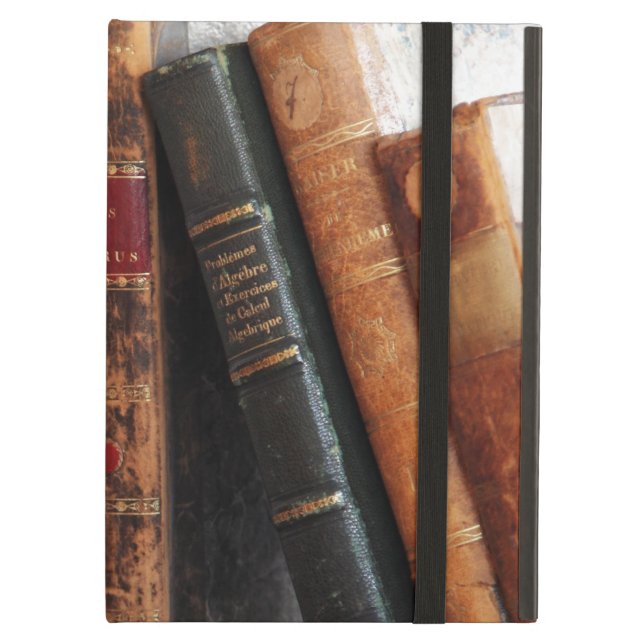  oude boeken iPad air hoesje (Voorkant Gesloten)