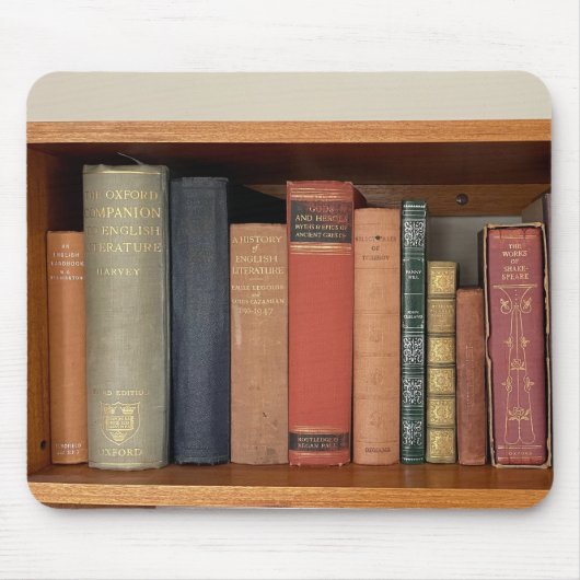 Oude boeken Mousepad Muismat (Voorkant)