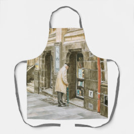 Oude boeken - schort