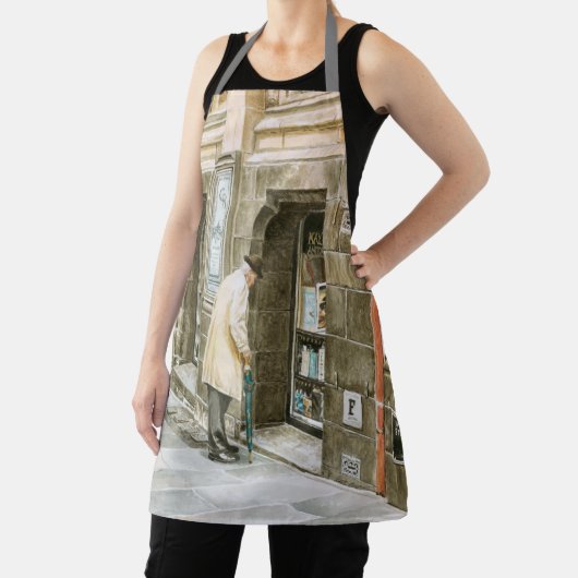 Oude boeken - schort (Insitu)