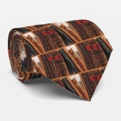 oude boeken stropdas (Opgerold)