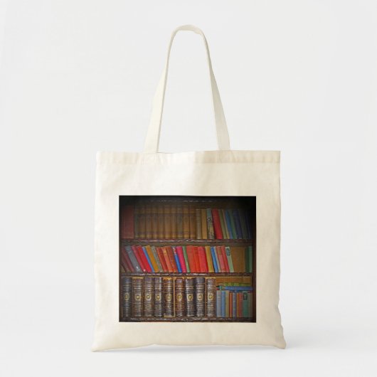 Oude boeken tote bag (Voorkant)