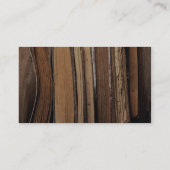 Oude boeken visitekaartje (Achterkant)