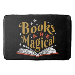 Oude boeken zijn magisch badmat
