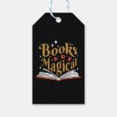 Oude boeken zijn magisch cadeaulabel (Voorkant)