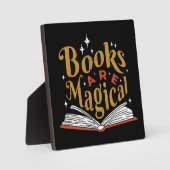 Oude boeken zijn magisch fotoplaat (Voorkant)