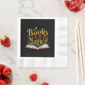 Oude boeken zijn magisch servet (Insitu)