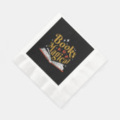 Oude boeken zijn magisch servet (Hoek)
