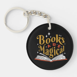 Oude boeken zijn magisch sleutelhanger