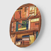 Oude boekenbibliotheek Boekhoudplank Roman Wall Cl Grote Klok (Hoek)