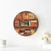Oude boekenbibliotheek Boekhoudplank Roman Wall Cl Grote Klok (Huis)