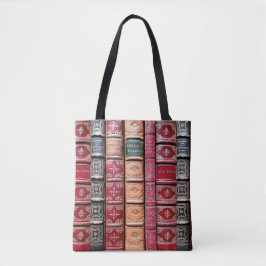 Oude boekenbibliotheek (Engelse Essays) Tote Bag