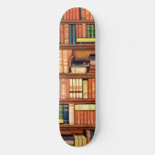 Oude boekenbibliotheekboekenboekenboekenboekenplan skateboard (Voorkant)