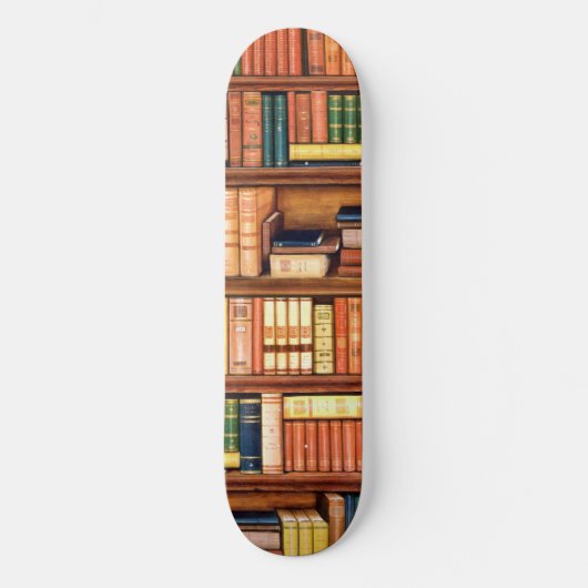Oude boekenbibliotheekboekenboekenboekenboekenplan skateboard (Voorkant)