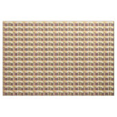 Oude boekenstriped verbinding stof (Yard (91,4 cm))