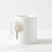 Oude Boeket Wilde Bloemen Koffiemok (Voorkant links)