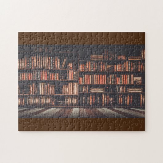 Oude boekhouder legpuzzel (Horizontaal)