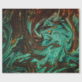 Oude boekomslag met abstract antiek patroon cadeaupapier (Vlak)