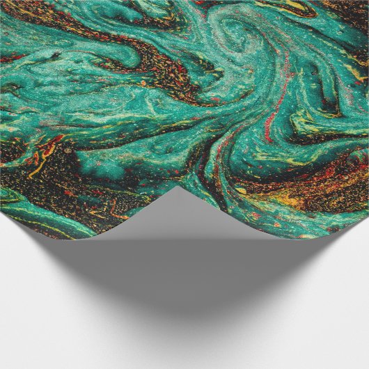 Oude boekomslag met abstract antiek patroon cadeaupapier (Hoek)