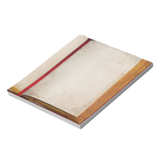 Oude boekpagina's notitieblok (Linkerzijde)