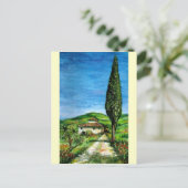 Oude boerderij in Chianti Briefkaart (Staand voorkant)